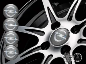 Opel Calcomanía de Aro Marca Pegatinas Silicona Custom